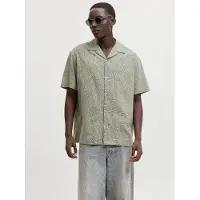 Jack & Jones Summer Linen Blend Resort Kortærmet Skjorte