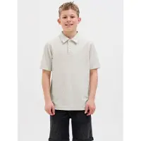 Jack & Jones Polo - Frotté - JPRBlaben - Cloud Dancer - - 10 år (140) - Polo