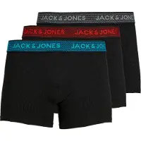 JACK&JONES JUNIOR Junior Underbukser blå / grå / rød / sort