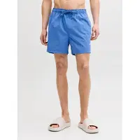Jack & Jones Badeshorts 'JPSTMaui Tropic' blå