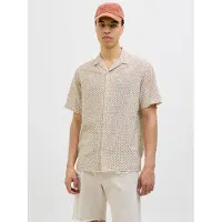 Jack & Jones Skjorte brun / offwhite