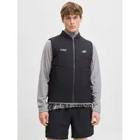 Jack & Jones Vest 'JCOCnz Paris' sort / hvid
