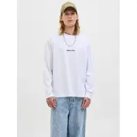 Jack & Jones Bluser & t-shirts 'JORNorrebro' sort / hvid