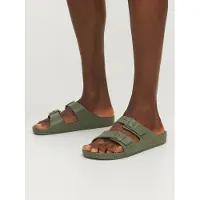Jack & Jones Pantoletter 'JFWCroxton' mørkegrøn