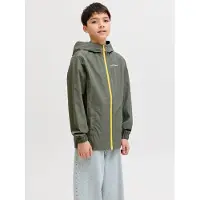 Jack & Jones Junior Overgangsjakke honning / lysegrøn