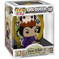 Funko POP! Deluxe Queen Snehvide Og De Syv Små Dværge-ond Figur I Glasmaleristil