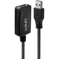 Lindy - USB-forlængerkabel - USB 3.0 - 9 pin USB Type A / 9 pin USB Type A - op til 5 m