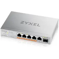 Zyxel XMG-105HP 5-Port 2.5G PoE (70W) Unmanaged Switch with 10G Uplink SFP+