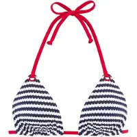 s.Oliver Bikinioverdel navy / blodrød / hvid