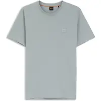 BOSS T-shirt i bomuldsjersey med logomærke