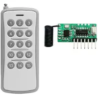 Typecat 433M Wireless Serial Port Module TTL Flash Module Communication Module Adapter Board with 15-Key Remote Control