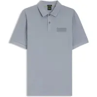 BOSS Paddy Structure 10280616 Green Kortærmet Polo