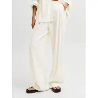 Jack & Jones Almira Linen Jjxx Højtaljede Bukser
