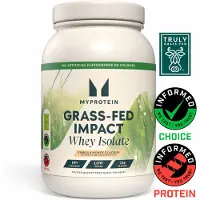 Myprotein Grass-Fed Impact Whey Isolate - 1kg - Vanilla Honey (naturally derived sweeteners)