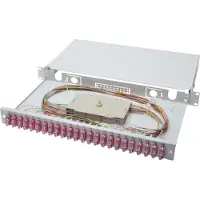 Digitus DN-96322-4 - Fiber optisk splice boks - 1U - 19