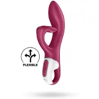 Satisfyer Embrace Me Rabbit Vibrator Berry