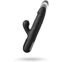 Pipedream Sonix Silicone Thruster Black