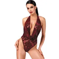 Noir F386 Kink Royal Cascade Bodysuit