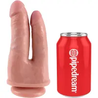 King Cock Double Penetrator Light 8.75in