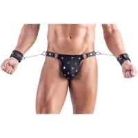 Svenjoyment Underwear Mens Thong & Cuffs