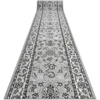 Rugsx Fortovet BCF MORAD Klasyk Klassisk grå 90 cm 90x930 cm