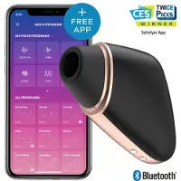 Satisfyer Love Triangle Sort Luftmassage Vibrator