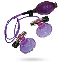 You2Toys Ultra Violet Vibrating Nipple Suckers
