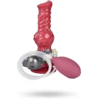 Vuxen Furry Ejaculator Wolf Squirt Dildo 21 cm