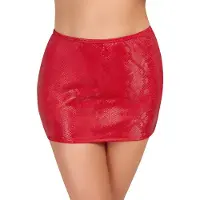 Cottelli collection Mini Skirt Red