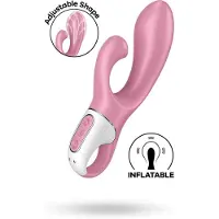 Satisfyer Air Pump Bunny 2 Light Red