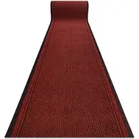 Rugsx VISKER Gummibelægning MALAGA rød 3066 100 cm 100x750 cm