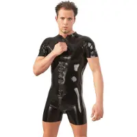 The Latex Collection Latex Kort Jumpsuit