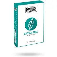 Secura Kondome Secura Extra Feel Ekstra Tynde Kondomer 48 stk. Æske