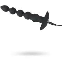 Black Velvets Perler Vibrerende Analplug