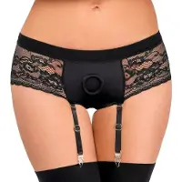 Bad Kitty Strap-on panty Black