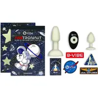 B-Vibe ASSTRONAUT GLOW-IN-THE-DARK BUTT PLAY SET