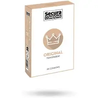 Secura Original Classic Kondomer med våd belægning, 48 stk. æske
