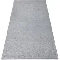 Rugsx TÆPPER - FOREDRAG INDUS sølv 91 glat, mélange 300x400 cm
