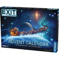 Kosmos EXIT: The Game - Adventskalender - The Intergalactic Race | Ferie Escape Room | 24 dage med g?der | juletradition | Rum spil