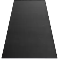 Rugsx Tæppe RUMBA 1909 enkelt farve antracit 200x400 cm