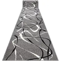 Rugsx Fortovet SILVER CHOCO grå 70 cm 70x140 cm