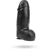 Domestic Partner Hans Dildo Black 17 cm