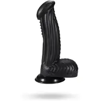 Vuxen XMEN Black Dildo 26 cm