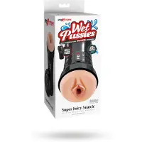 Pipedream Wet Pussies - Super Juicy Snatch Self-Lubricating Stroker