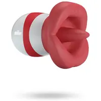 Vuxen Mina Tongue Stimulator Light Red