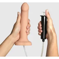 Strap-On-Me Squirting Cum Semi Realistic Dildo Vanilla S