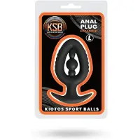 Vuxen KSB Silicone Anal Plug/Expander With Internal Bead Large