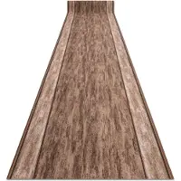 Rugsx Gummibelægning RAMA brun 67cm 67x690 cm