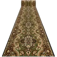 Rugsx Fortovet BCF WIOSNA grønt 90 cm 90x640 cm