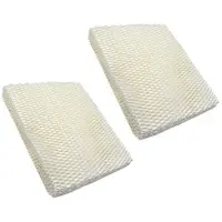 HQRP 2-Pack Wick-filter kompatibelt med Vornado MD1-0034 Udskiftning EV100 EV200 EVDC300 EVDC500 EVAP2 EVAP40 Fordampning af befugtere